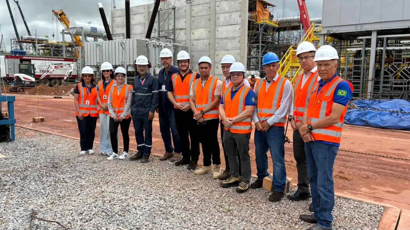 Comitiva da Arcon conheceu instalações da Gás do Pará