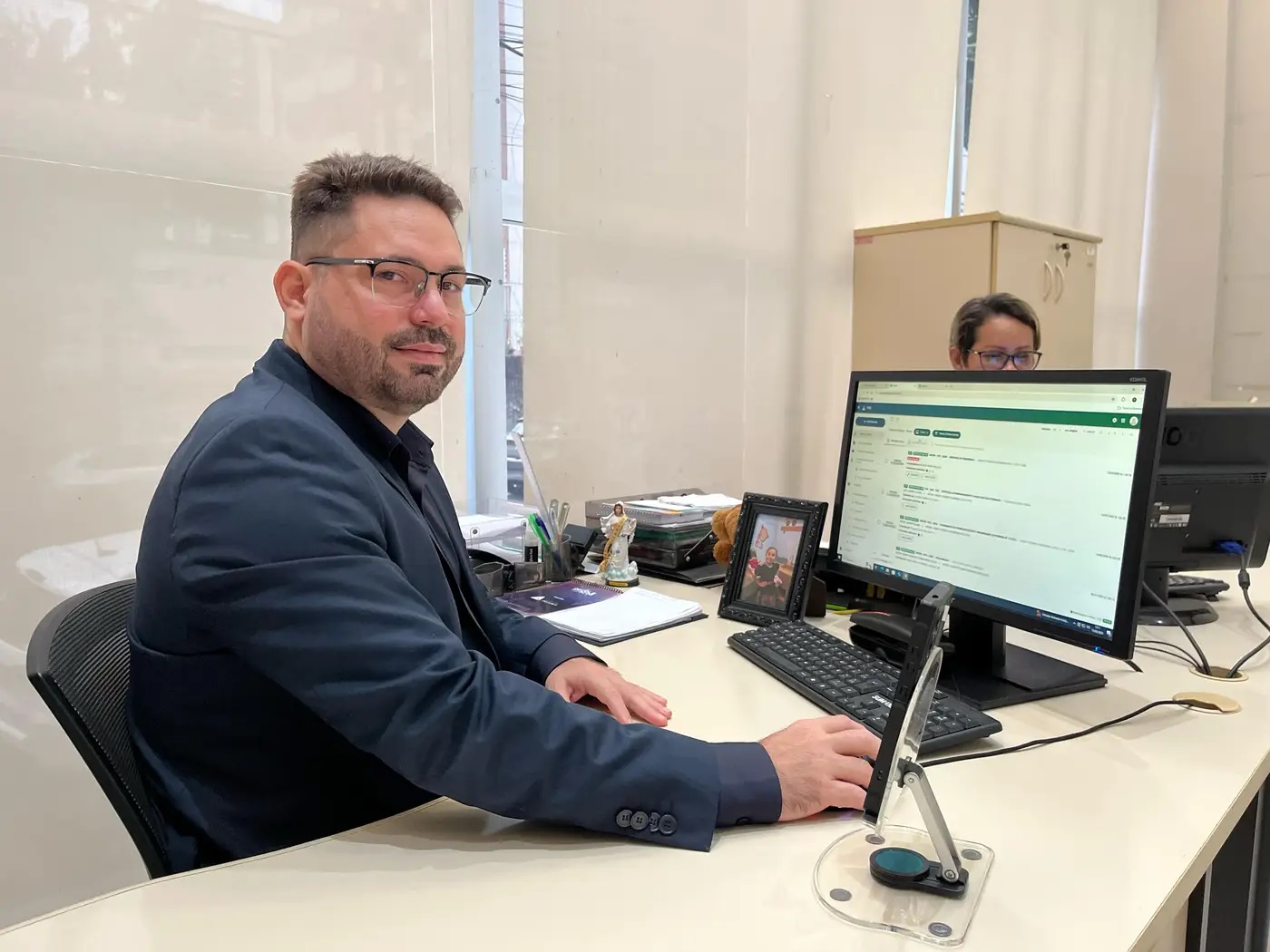 Equipe da Ouvidoria passa por treinamento